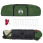 vidaXL Kuppel-Campingzelt 3 Personen Grün Quick Release vidaXL Kuppel-Campingzelt 3 Personen Grün Quick Release