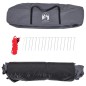vidaXL Kuppel-Campingzelt 3 Personen Grau und Orange Quick Release vidaXL Kuppel-Campingzelt 3 Personen Grau und Orange Quick Release