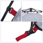 vidaXL Kuppel-Campingzelt 4 Personen Weiß Verdunkelt Quick Release vidaXL Kuppel-Campingzelt 4 Personen Weiß Verdunkelt Quick Release