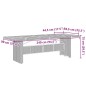 vidaXL Gartentisch mit Glasplatte Grau 240x90x75 cm Poly Rattan vidaXL Gartentisch mit Glasplatte Grau 240x90x75 cm Poly Rattan