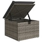 vidaXL 8-tlg. Garten-Sofagarnitur mit Kissen Grau Poly Rattan vidaXL 8-tlg. Garten-Sofagarnitur mit Kissen Grau Poly Rattan