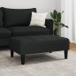 vidaXL Fußhocker Schwarz 77x55x31 cm Samt vidaXL Fußhocker Schwarz 77x55x31 cm Samt
