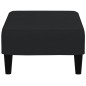 vidaXL Fußhocker Schwarz 77x55x31 cm Samt vidaXL Fußhocker Schwarz 77x55x31 cm Samt