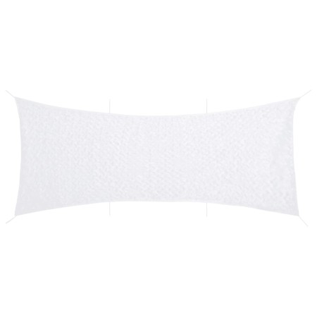 vidaXL Tarnnetz mit Aufbewahrungstasche 627x290 cm Weiß
