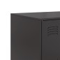 vidaXL Sideboard Schwarz 99x39x73 cm Stahl vidaXL Sideboard Schwarz 99x39x73 cm Stahl