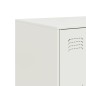 vidaXL Sideboard Weiß 99x39x73 cm Stahl vidaXL Sideboard Weiß 99x39x73 cm Stahl