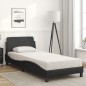 vidaXL Bett mit Matratze Schwarz 80x200 cm Kunstleder vidaXL Bett mit Matratze Schwarz 80x200 cm Kunstleder
