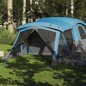 vidaXL Campingzelt mit Vorzelt 4 Personen Blau Wasserdicht vidaXL Campingzelt mit Vorzelt 4 Personen Blau Wasserdicht