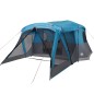 vidaXL Campingzelt mit Vorzelt 4 Personen Blau Wasserdicht vidaXL Campingzelt mit Vorzelt 4 Personen Blau Wasserdicht