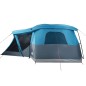 vidaXL Campingzelt mit Vorzelt 4 Personen Blau Wasserdicht vidaXL Campingzelt mit Vorzelt 4 Personen Blau Wasserdicht