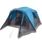 vidaXL Familienzelt mit Vorzelt 6 Personen Blau Wasserdicht vidaXL Familienzelt mit Vorzelt 6 Personen Blau Wasserdicht