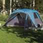 vidaXL Familienzelt mit Vorzelt 6 Personen Blau Wasserdicht vidaXL Familienzelt mit Vorzelt 6 Personen Blau Wasserdicht