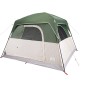 vidaXL Campingzelt 4 Personen Grün Wasserdicht vidaXL Campingzelt 4 Personen Grün Wasserdicht