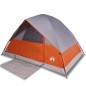 vidaXL Kuppel-Campingzelt 4 Personen Orange Wasserdicht vidaXL Kuppel-Campingzelt 4 Personen Orange Wasserdicht