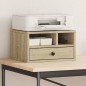 vidaXL Druckerständer Sonoma-Eiche 40x32x22,5 cm Holzwerkstoff vidaXL Druckerständer Sonoma-Eiche 40x32x22,5 cm Holzwerkstoff