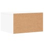 vidaXL Druckerständer Weiß 40x32x22,5 cm Holzwerkstoff vidaXL Druckerständer Weiß 40x32x22,5 cm Holzwerkstoff