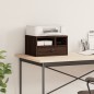 vidaXL Druckerständer Braun Eichen-Optik 40x32x22,5 cm Holzwerkstoff vidaXL Druckerständer Braun Eichen-Optik 40x32x22,5 cm Holzwerkstoff