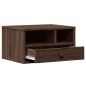 vidaXL Druckerständer Braun Eichen-Optik 40x32x22,5 cm Holzwerkstoff vidaXL Druckerständer Braun Eichen-Optik 40x32x22,5 cm Holzwerkstoff