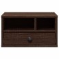 vidaXL Druckerständer Braun Eichen-Optik 40x32x22,5 cm Holzwerkstoff vidaXL Druckerständer Braun Eichen-Optik 40x32x22,5 cm Holzwerkstoff