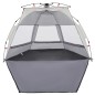 vidaXL Strandzelt 2 Personen Grau Quick Release Wasserdicht vidaXL Strandzelt 2 Personen Grau Quick Release Wasserdicht