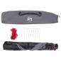 vidaXL Strandzelt 2 Personen Grau Quick Release Wasserdicht vidaXL Strandzelt 2 Personen Grau Quick Release Wasserdicht