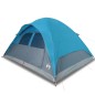 vidaXL Kuppel-Familienzelt 6 Personen Blau Wasserdicht vidaXL Kuppel-Familienzelt 6 Personen Blau Wasserdicht