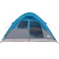 vidaXL Kuppel-Familienzelt 6 Personen Blau Wasserdicht vidaXL Kuppel-Familienzelt 6 Personen Blau Wasserdicht