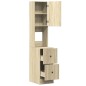 vidaXL Küchenschrank Sonoma-Eiche 35x50x180 cm Holzwerkstoff vidaXL Küchenschrank Sonoma-Eiche 35x50x180 cm Holzwerkstoff