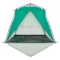 vidaXL Strandzelt 4 Personen Seegrün Quick Release Wasserdicht vidaXL Strandzelt 4 Personen Seegrün Quick Release Wasserdicht