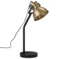 vidaXL Schreibtischlampe 25 W Antik-Messing 17x17x60 cm E27 vidaXL Schreibtischlampe 25 W Antik-Messing 17x17x60 cm E27