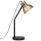 vidaXL Schreibtischlampe 25 W Antik-Messing 17x17x60 cm E27 vidaXL Schreibtischlampe 25 W Antik-Messing 17x17x60 cm E27