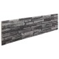 vidaXL 3D-Wandpaneele 14 Stk. Anthrazit 100x25 cm EPS vidaXL 3D-Wandpaneele 14 Stk. Anthrazit 100x25 cm EPS