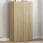 vidaXL Aktenschrank Sonoma-Eiche 60x32x115 cm Holzwerkstoff vidaXL Aktenschrank Sonoma-Eiche 60x32x115 cm Holzwerkstoff