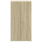 vidaXL Aktenschrank Sonoma-Eiche 60x32x115 cm Holzwerkstoff vidaXL Aktenschrank Sonoma-Eiche 60x32x115 cm Holzwerkstoff