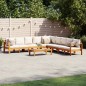 vidaXL 6-tlg. Garten-Sofagarnitur mit Kissen Massivholz Akazie vidaXL 6-tlg. Garten-Sofagarnitur mit Kissen Massivholz Akazie