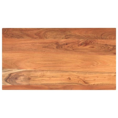 vidaXL Tischplatte 100x60x3,8 cm Rechteckig Massivholz Akazie