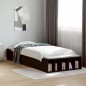 vidaXL Bettgestell Schwarz 90x190 cm Holzwerkstoff vidaXL Bettgestell Schwarz 90x190 cm Holzwerkstoff
