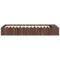 vidaXL Bettgestell Braun Eichen-Optik 90x200 cm Holzwerkstoff vidaXL Bettgestell Braun Eichen-Optik 90x200 cm Holzwerkstoff
