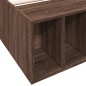vidaXL Bettgestell Braun Eichen-Optik 90x200 cm Holzwerkstoff vidaXL Bettgestell Braun Eichen-Optik 90x200 cm Holzwerkstoff