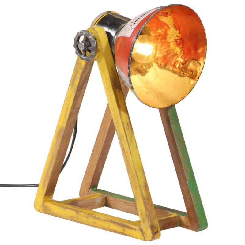 vidaXL Schreibtischlampe 25 W Mehrfarbig 30x17x40 cm E27 vidaXL Schreibtischlampe 25 W Mehrfarbig 30x17x40 cm E27