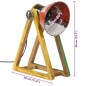 vidaXL Schreibtischlampe 25 W Mehrfarbig 30x17x40 cm E27 vidaXL Schreibtischlampe 25 W Mehrfarbig 30x17x40 cm E27
