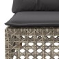 vidaXL 8-tlg. Garten-Sofagarnitur mit Kissen Grau Poly Rattan vidaXL 8-tlg. Garten-Sofagarnitur mit Kissen Grau Poly Rattan