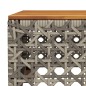 vidaXL 8-tlg. Garten-Sofagarnitur mit Kissen Grau Poly Rattan vidaXL 8-tlg. Garten-Sofagarnitur mit Kissen Grau Poly Rattan