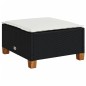 vidaXL 6-tlg. Garten-Sofagarnitur mit Kissen Schwarz Poly Rattan vidaXL 6-tlg. Garten-Sofagarnitur mit Kissen Schwarz Poly Rattan