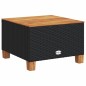vidaXL 5-tlg. Garten-Sofagarnitur mit Kissen Schwarz Poly Rattan vidaXL 5-tlg. Garten-Sofagarnitur mit Kissen Schwarz Poly Rattan