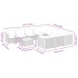 vidaXL 11-tlg. Garten-Sofagarnitur mit Kissen Schwarz Poly Rattan vidaXL 11-tlg. Garten-Sofagarnitur mit Kissen Schwarz Poly Rattan