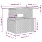 vidaXL 6-tlg. Garten-Sofagarnitur mit Kissen Grau Poly Rattan vidaXL 6-tlg. Garten-Sofagarnitur mit Kissen Grau Poly Rattan