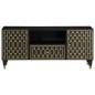 vidaXL TV-Schrank 105x33x46 cm Massivholz Mango vidaXL TV-Schrank 105x33x46 cm Massivholz Mango