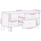 vidaXL TV-Schrank 100x33x46 cm Massivholz Mango vidaXL TV-Schrank 100x33x46 cm Massivholz Mango