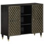 vidaXL Beistellschrank 90x33x75 cm Massivholz Mango vidaXL Beistellschrank 90x33x75 cm Massivholz Mango